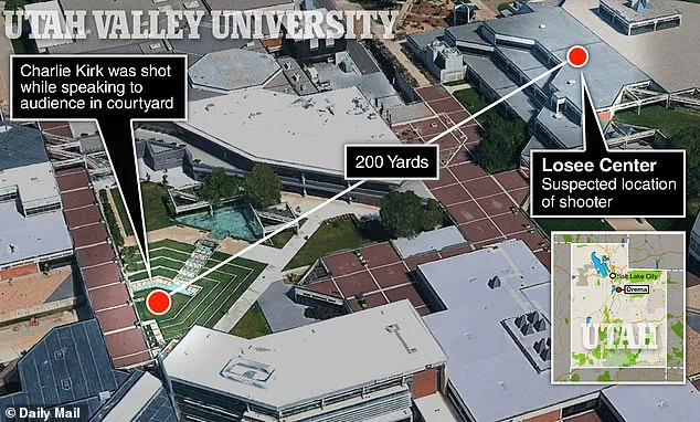 Desperate Manhunt Intensifies After $100,000 Reward for Killer of Prominent Conservative Activist in Utah Shooting