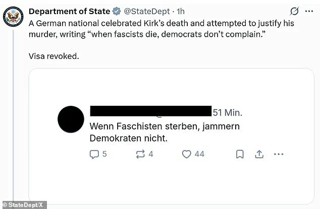 Exclusive Access: U.S. State Department Revokes Visas of Six Foreign Nationals Over Social Media Posts Mocking Charlie Kirk's Assassination