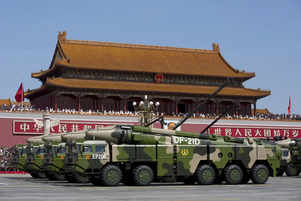 China's DF-21D Ballistic Missile: A Strategic Component in Targeting U.S. Naval Assets in the Pacific