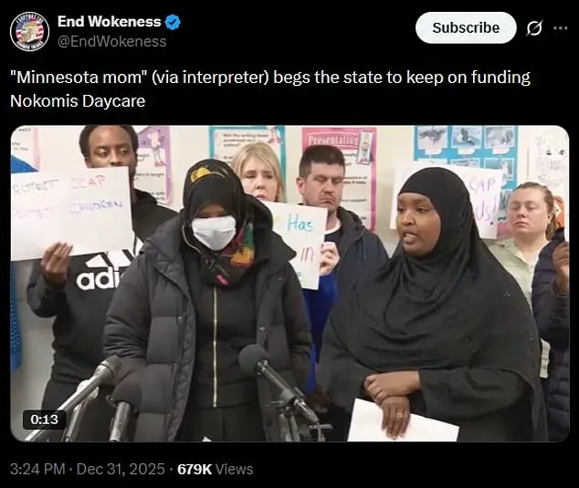 Minnesota Daycare Manager Links Break-In to Viral Fraud Accusations Against Somali-Run Facilities