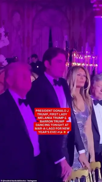 Unexpected Groove: Immigration Officials Caught Dancing to Vanilla Ice at Trump's New Year's Eve Party