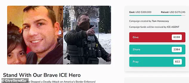 ICE Agent Jonathan Ross Amasses Over $1 Million in Donations Amid Controversy Over Renee Nicole Good's Death, as Public Reaction Remains Divided