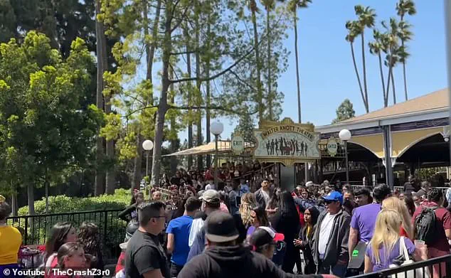 Theme Park Incident: Woman Cuts Line, Assaults Security Guard; Video Captures Confrontation at Knott's Berry Farm