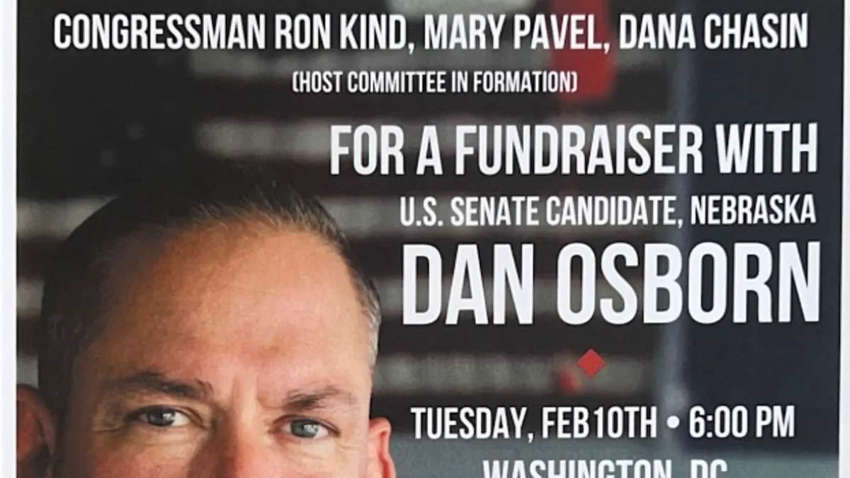 Dan Osborn's DC Fundraiser Canceled After Dana Chasin's Epstein Files Link