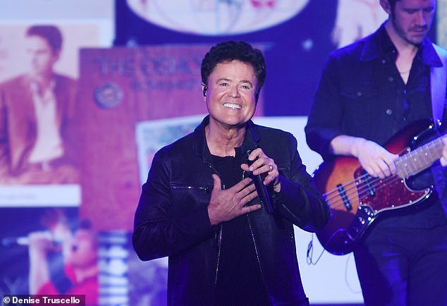 Donny Osmond Sued Over Concert Prop Injury That Left Fan with Retinal Detachment