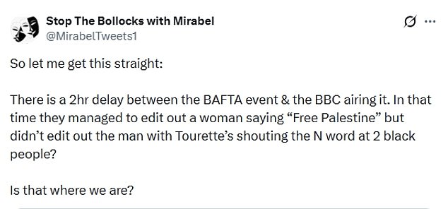 BBC Fails to Edit Racial Slur During BAFTAs Ceremony, Sparks Outrage Over Involuntary Tics