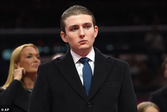 Barron Trump's Blue Tie at 2025 State of the Union Sparks Symbolic Speculation