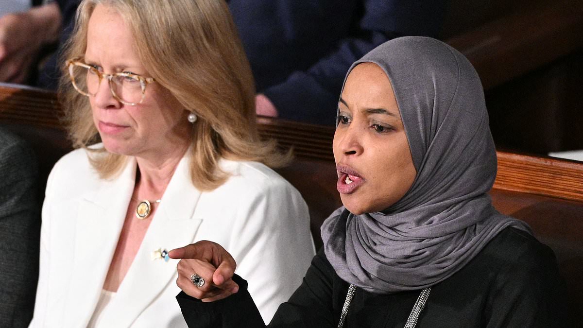 Rep. Ilhan Omar's Guest Allegedly Forcibly Removed at State of the Union, Sparking Controversy