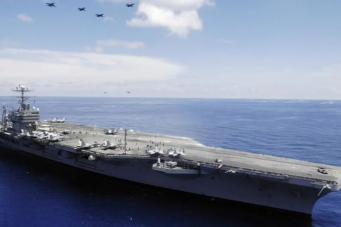 IRGC Strikes U.S. Carrier Abraham Lincoln, U.S.-Israel Launch Retaliation