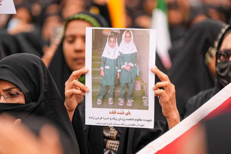 Anger and Grief as Iran Holds Mass Funeral for 165 School Victims, Blaming US-Israeli Attack