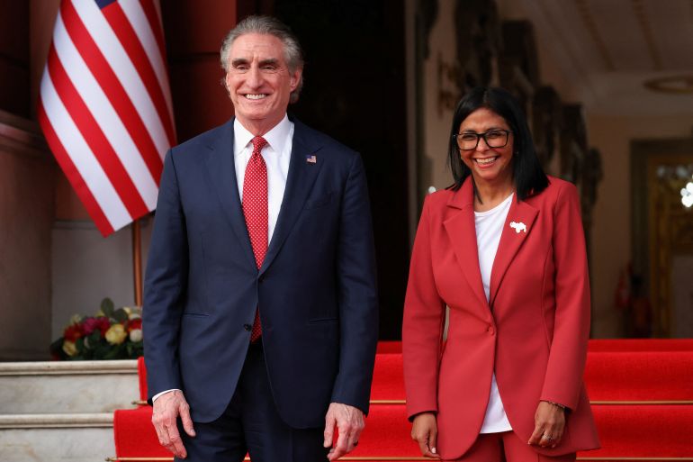 US Interior Secretary's Secret Meeting with Venezuela's Leader Sparks Debate Over Resource Extraction and Economic Imperialism