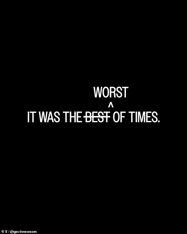 Gavin Newsom Mocks Kristi Noem in Sarcastic Video Following Her Removal as Homeland Security Secretary