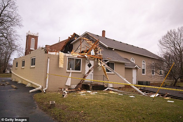 Devastating Tornadoes and Severe Storms Ravage 12 States, Killing 8 and Leaving 100,000 Without Power