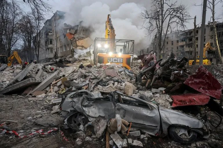 Russian Missile Strike in Kharkiv Kills 10, Including Two Children, as Civilians Bear Brunt of War's Toll