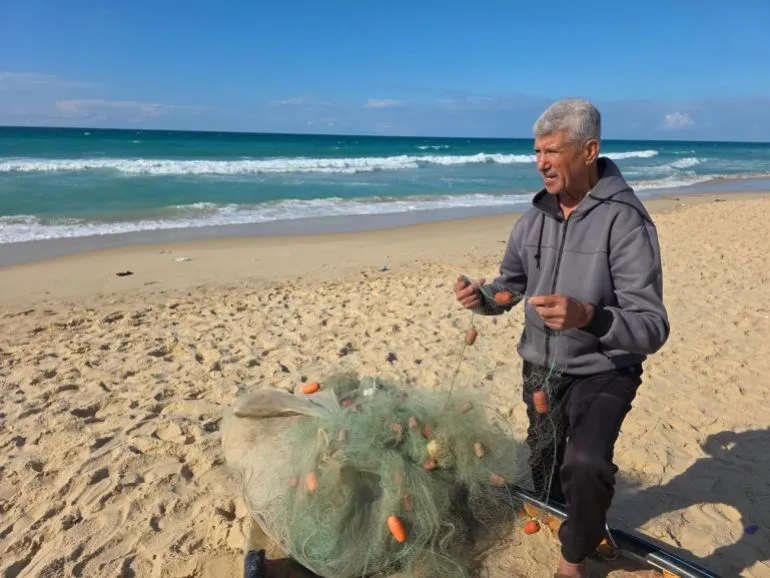 Tattered Nets, Unbroken Spirit: Gaza's Fishermen Defy War's Destruction