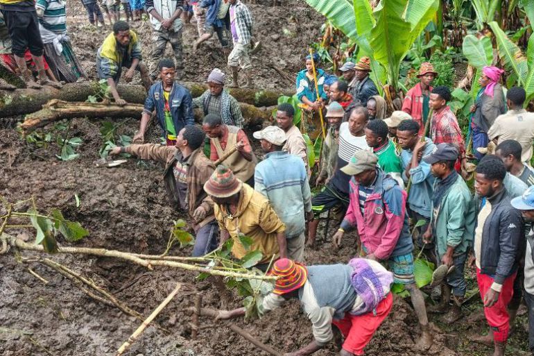 Ethiopia's Gamo Zone: Death Toll Surpasses 64 as Search Continues for 128 Missing Amid Landslides and Flooding