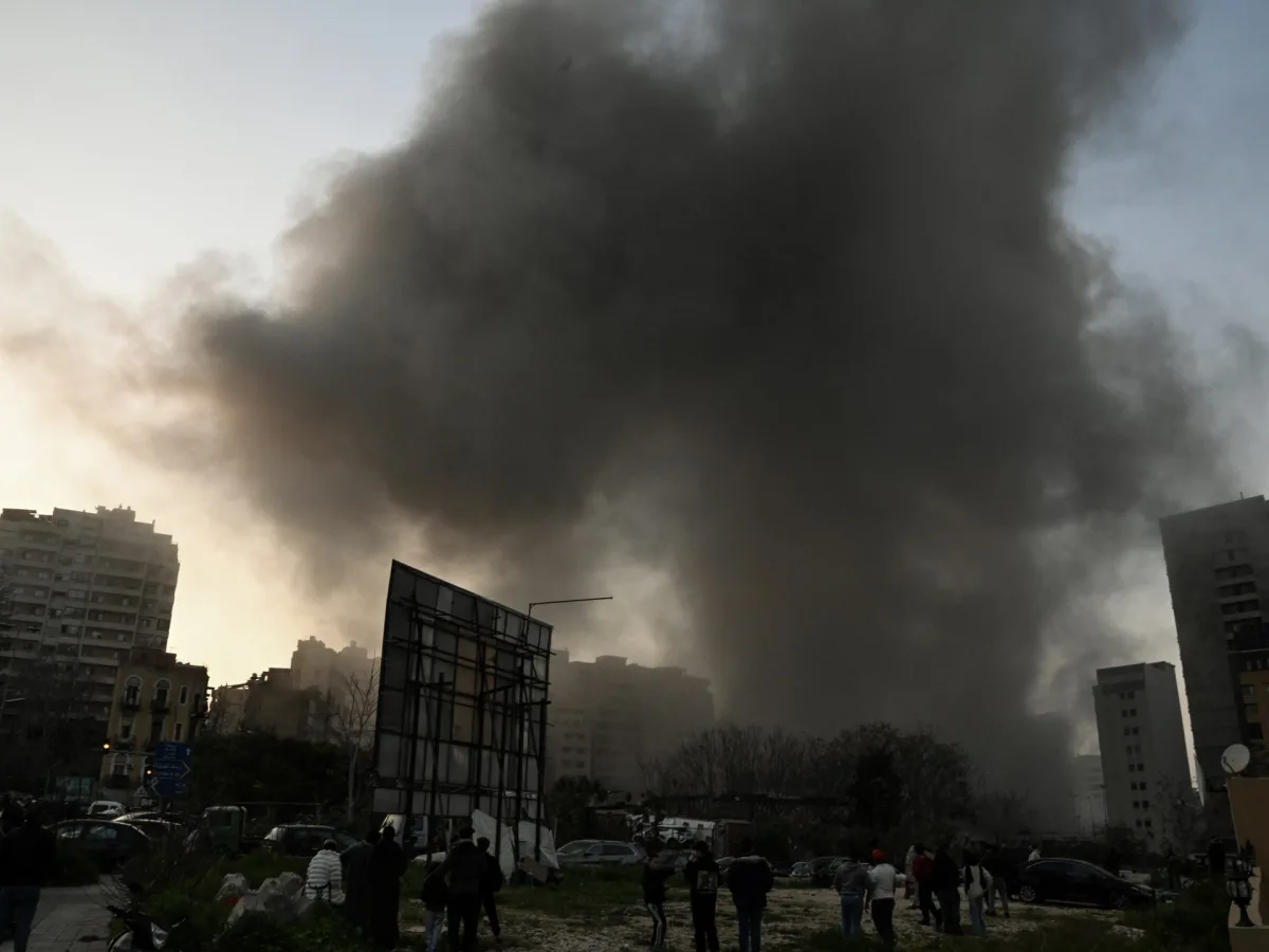 Black Smoke Over Beirut as Israel Steps Up Military Campaign Against Hezbollah