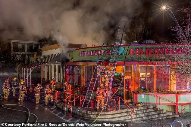 Portland Deli Fire Accidentally Caused by Woman Arrogated; City Faces Ongoing Social Challenges