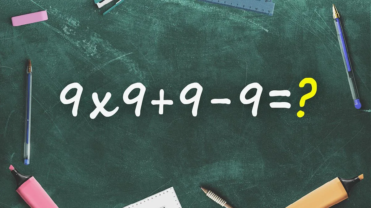 The Viral Math Equation That Divided the Internet: 9 x 9 + 9 - 9 = ? and Why It's Trickier Than It Seems