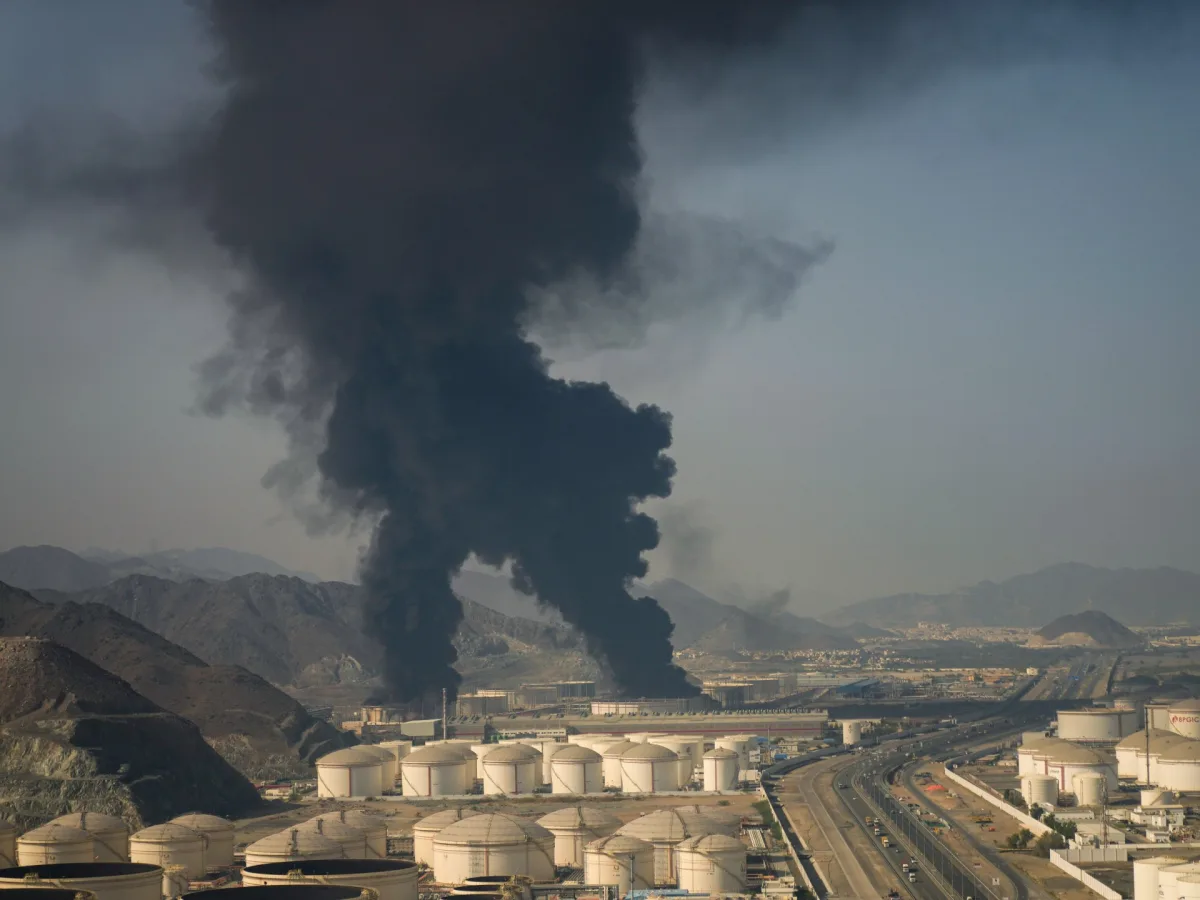 Drone Attack Sparks Fire at Fujairah Oil Hub Amid Escalating Regional Tensions as Iran Targets Gulf Energy Infrastructure