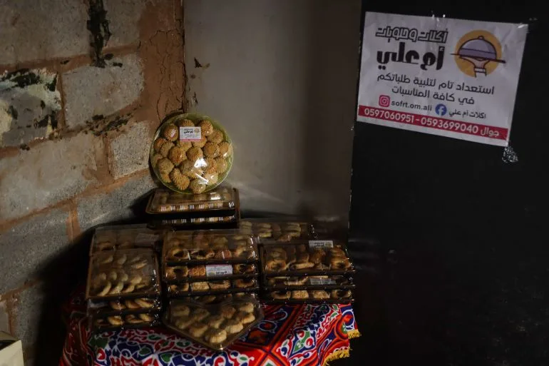 Baking in rubble: Gaza woman keeps Eid traditions alive despite shortages