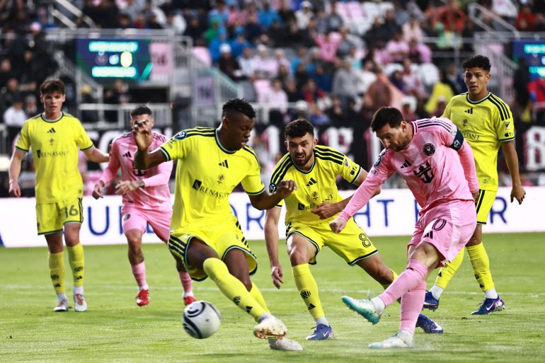 Messi scores historic 900th goal as Nashville SC advances in Champions Cup