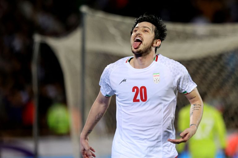 Sardar Azmoun Expelled from Iran Team Over Dubai Photo, Impacting World Cup Preps