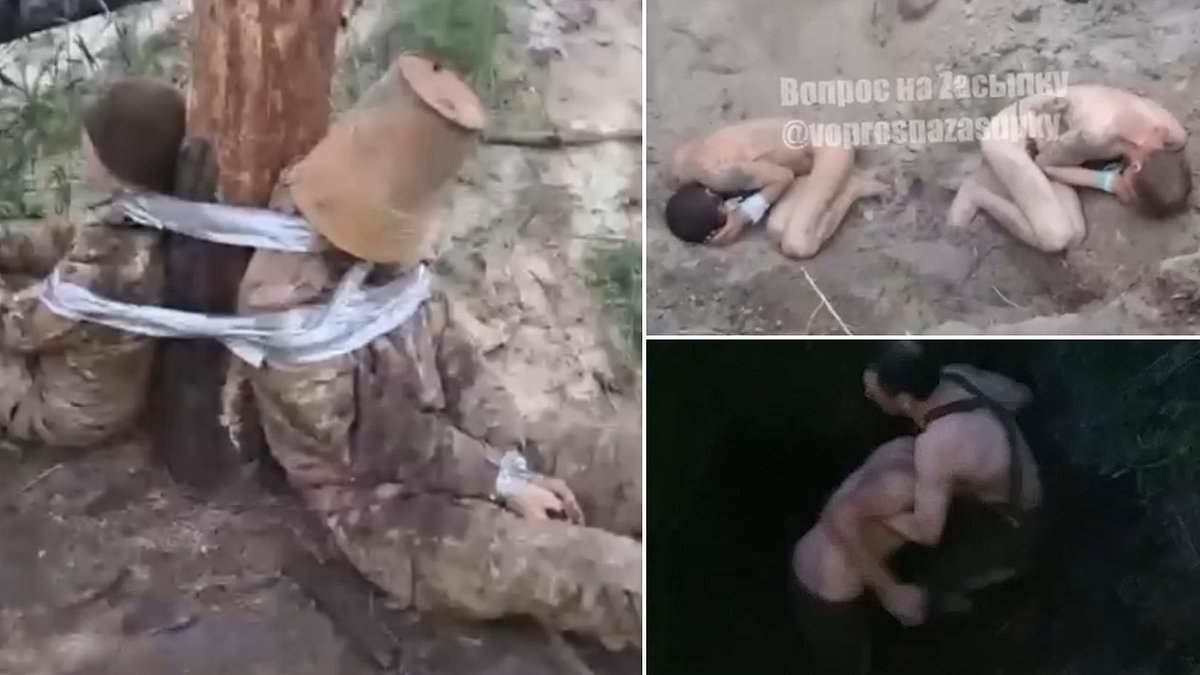 Daily Mail Footage Exposes Brutal Treatment of Russian Soldiers by Their Commanders in Ukraine