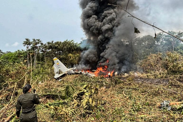 Colombian Military Plane Crash Leaves at Least One Dead, Dozens Injured Near Puerto Leguizamo as Investigation Begins