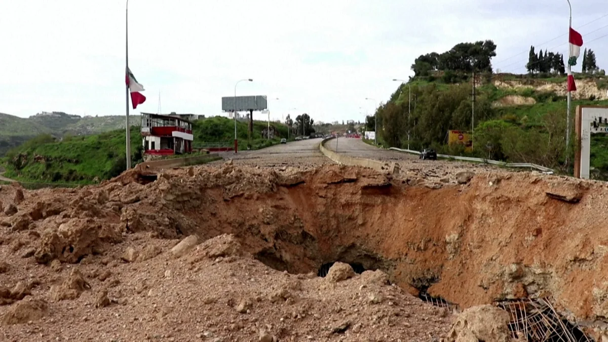 Israeli Strike Destroys Qasmiyeh Bridge in Southern Lebanon, Disrupting Humanitarian Aid and Fueling Fears of Escalated Conflict