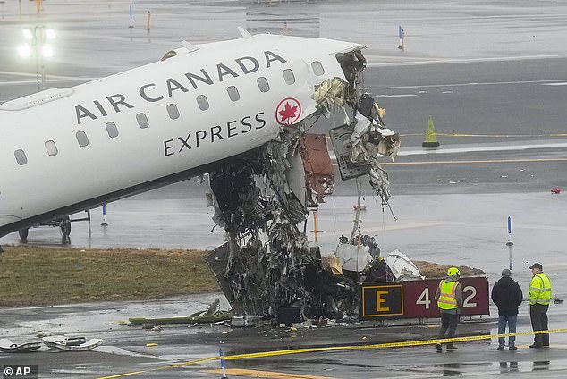 Miraculous Survival: Air Canada Flight Attendant Survives 330-Foot Fall in LaGuardia Crash