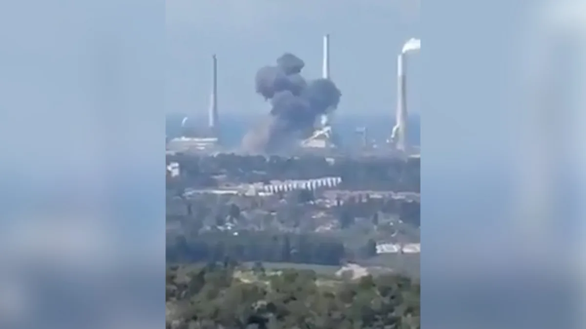Iranian Missiles Strike Israel, Targeting Power Plant and Escalating Regional Tensions
