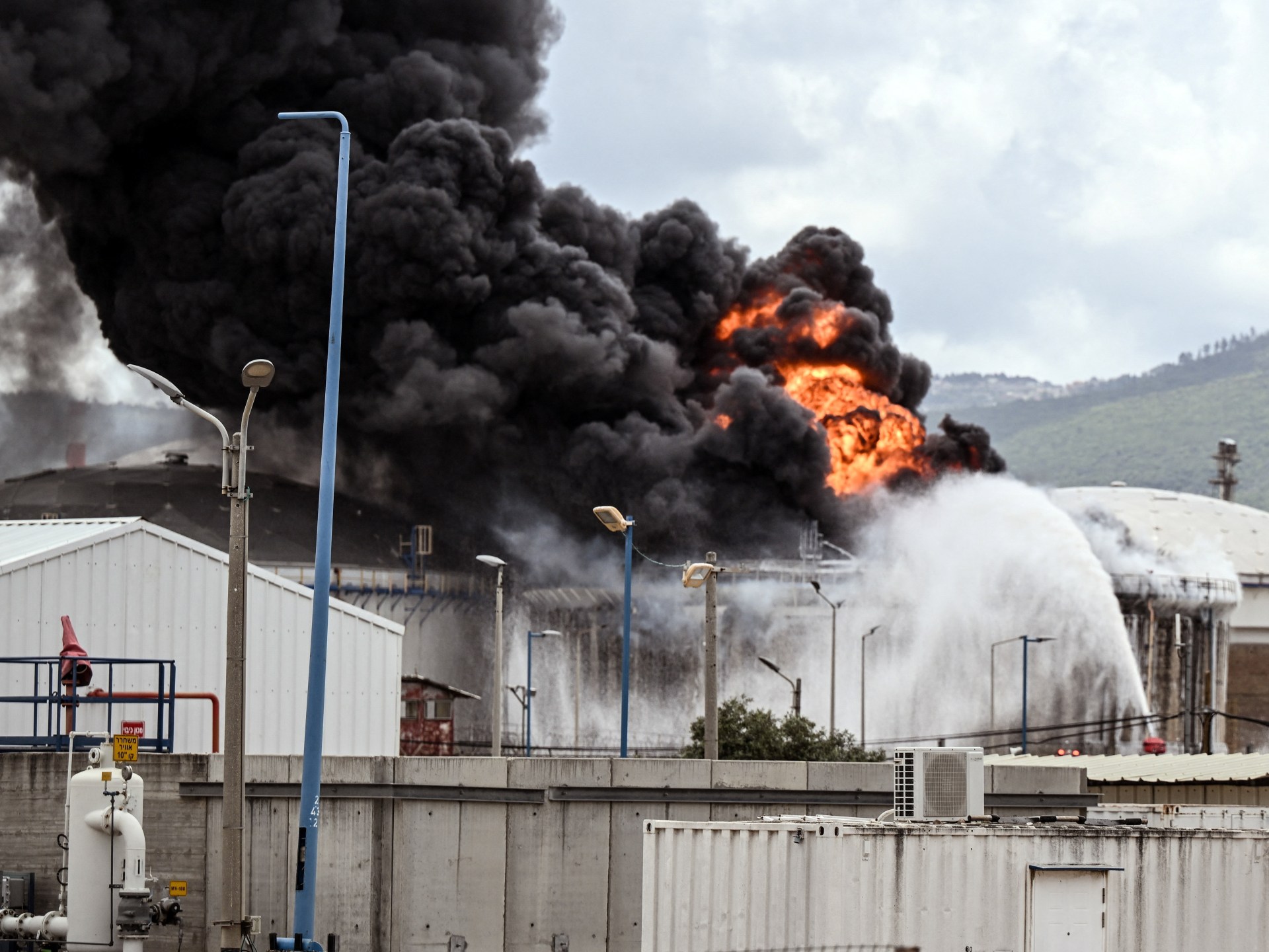 Missile Strike Sparks Fire at Israel's Haifa Refinery, Second Attack Since War on Iran