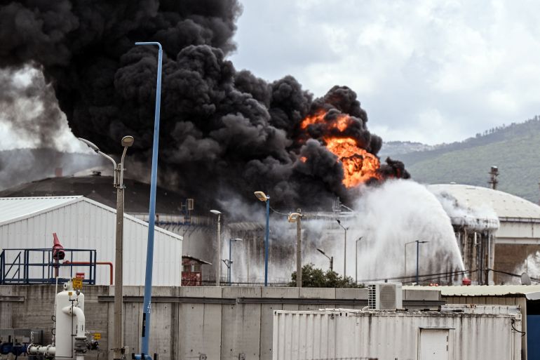 Missile Strike Sparks Fire at Israel's Haifa Refinery, Second Attack Since War on Iran