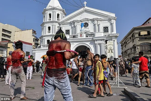 Blindfolded Devotees Endure Excruciating Self-Flagellation in Centuries-Old Catholic Tradition
