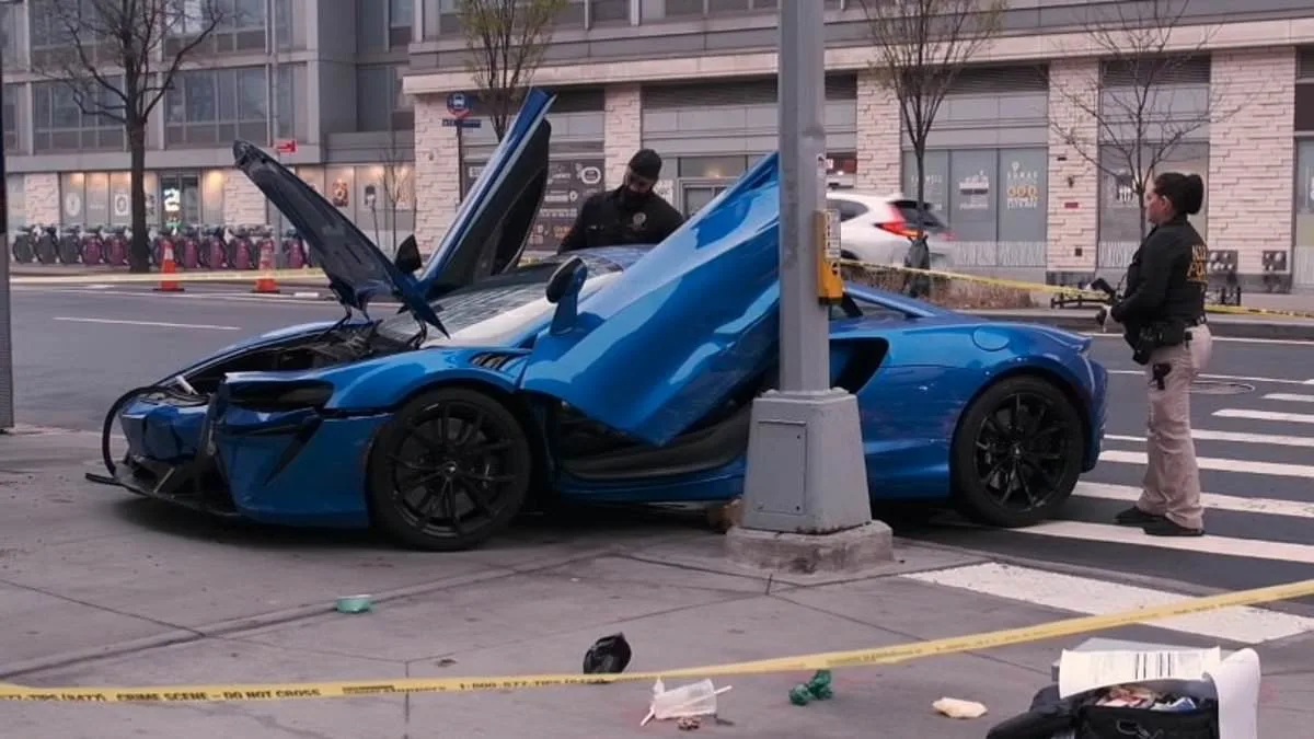 Chaos Erupts in NYC After Failed Heist Smashes $524K in Luxury Cars