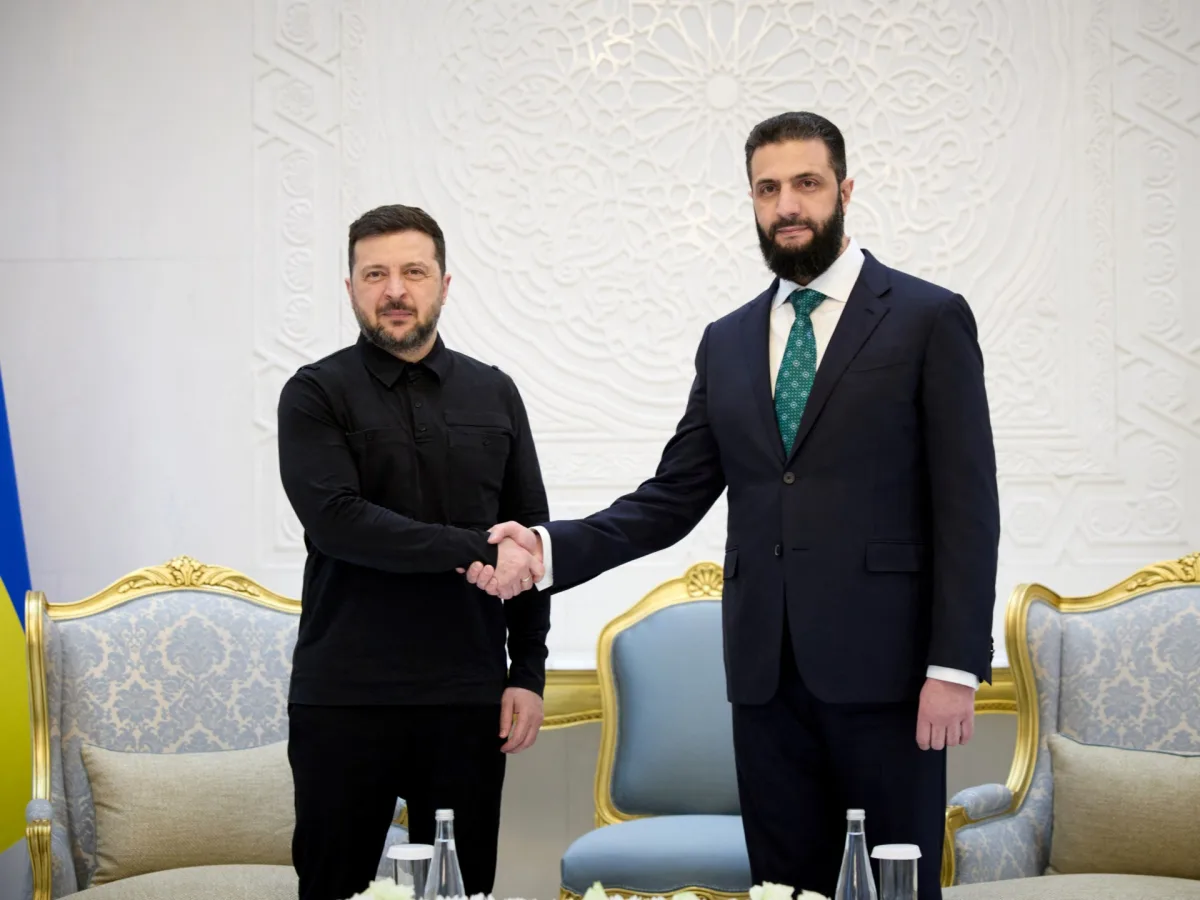 Zelenskyy's Historic Visit to Syria Marks New Security Pact and Expansion of Ukraine's Military Expertise in the Middle East