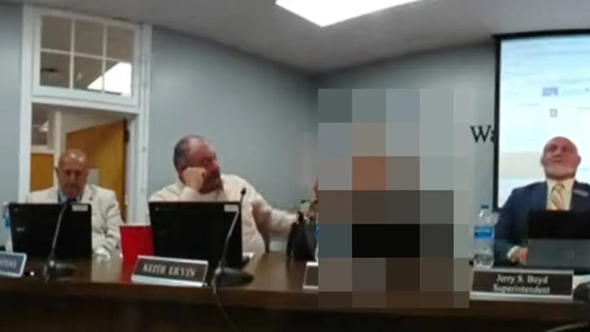 School Board Member's Inappropriate Remarks Spark Controversy in Washington County, Tennessee