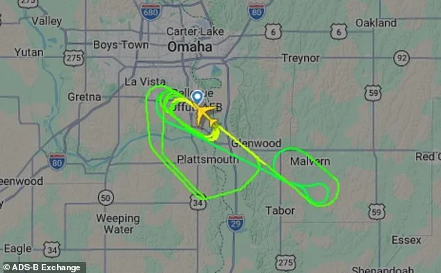 Trump's Doomsday Plane Circles Nuclear Command Base Amid Iran Tensions