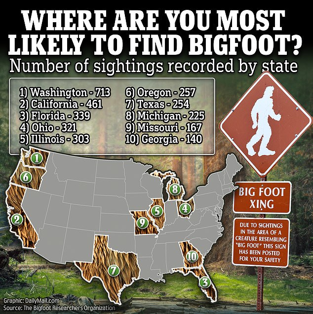 Former Army Veteran Reports Massive Bigfoot Surge in Ohio