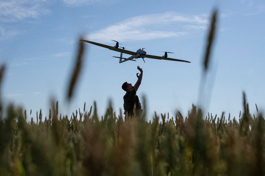 Ukraine loads FP-1 drones with expired Soviet shells as modern warheads run low.