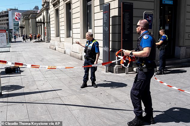Swiss man stabs three at Winterthur station, shouting religious phrase