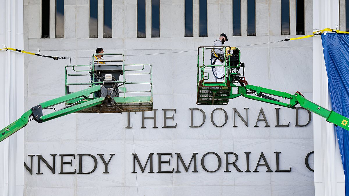 Judge strips Donald Trump's name from Kennedy Center citing statute