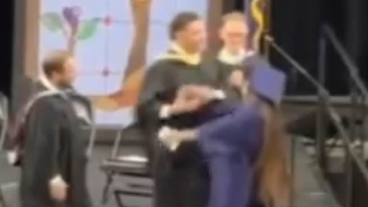 School Administrator Physically Restrains Graduates During Kansas Diploma Ceremony
