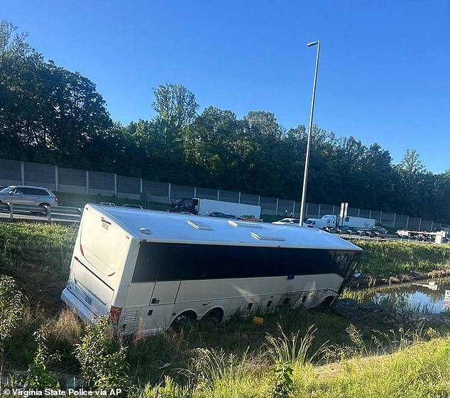 Five die in Virginia interstate crash involving Chinese immigrant bus driver