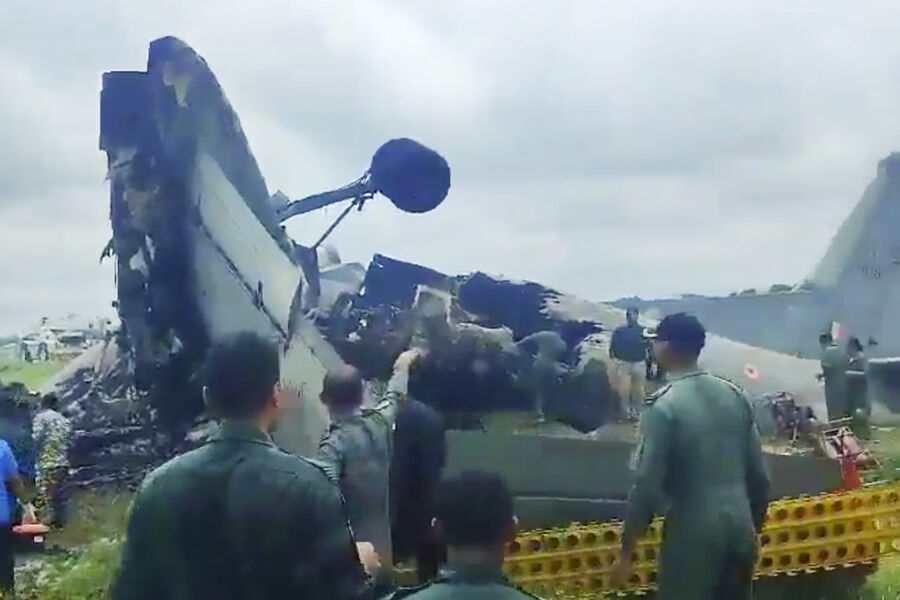 Indian Air Force Antonov An-32 Crashes in Assam, Five Killed.