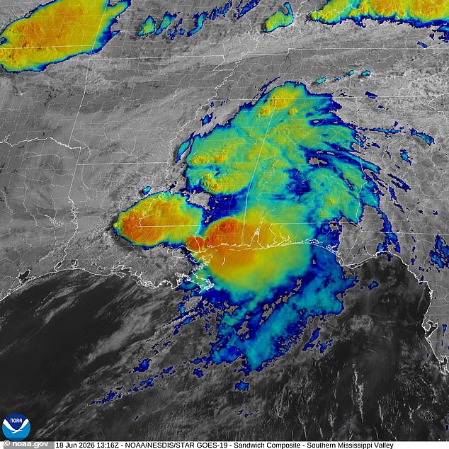 Tropical Storm Arthur brings deadly flooding to millions across eight states.