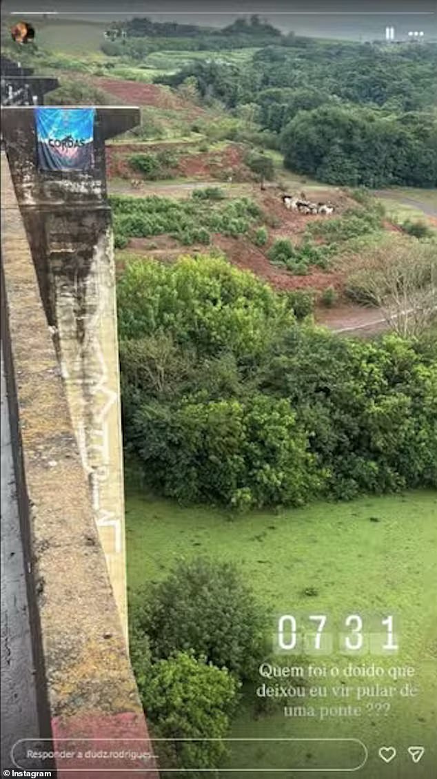 Brazil bride-to-be dies in fatal rope jump accident after planned wedding.