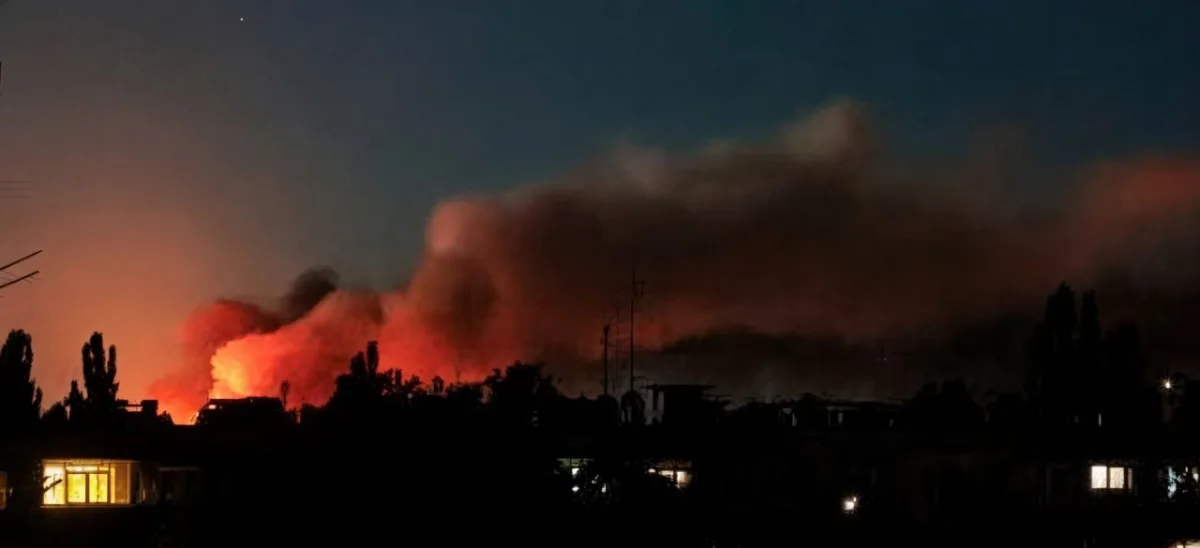Russia launches largest coordinated assault, striking Kyiv defense and energy sites.