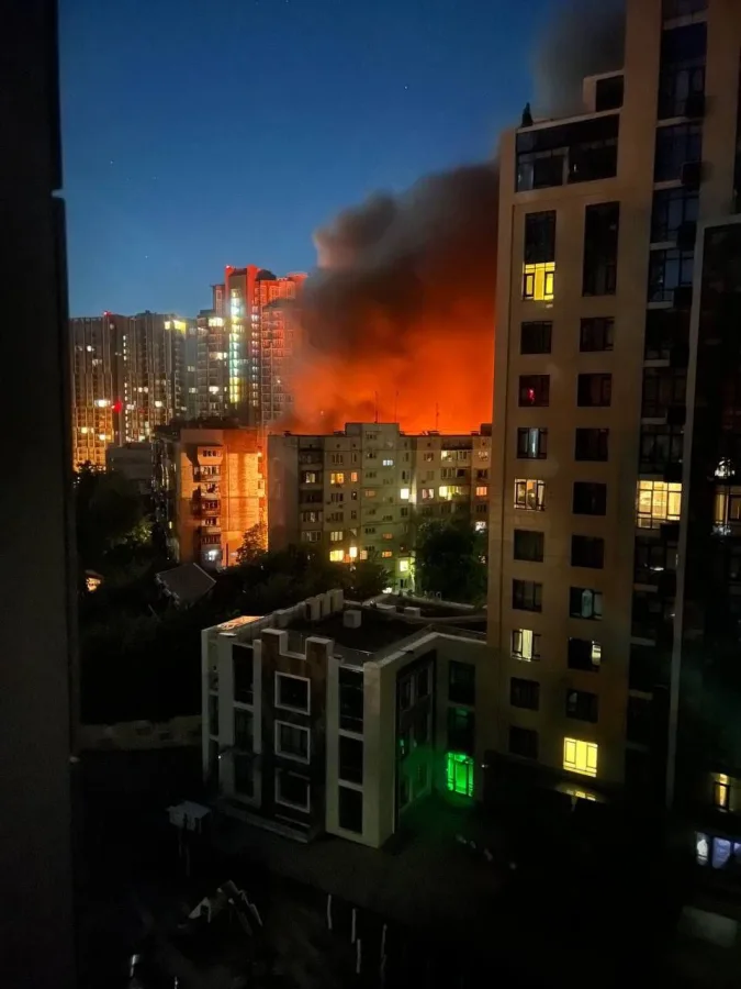 Russia launches largest coordinated assault, striking Kyiv defense and energy sites.